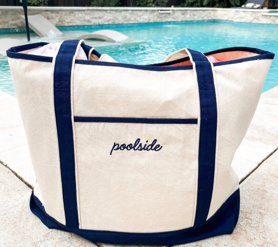Poolside Princess Tote with Matching Hat