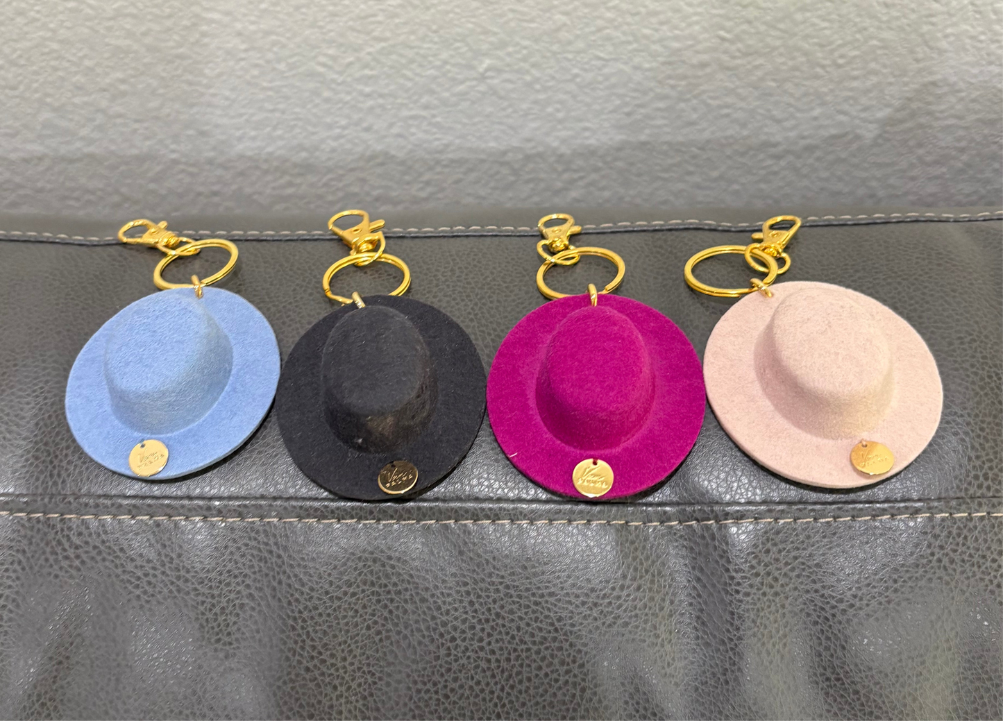 Mini Fedora felt hats